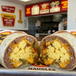 22 - EGG & BEAN BURRITO